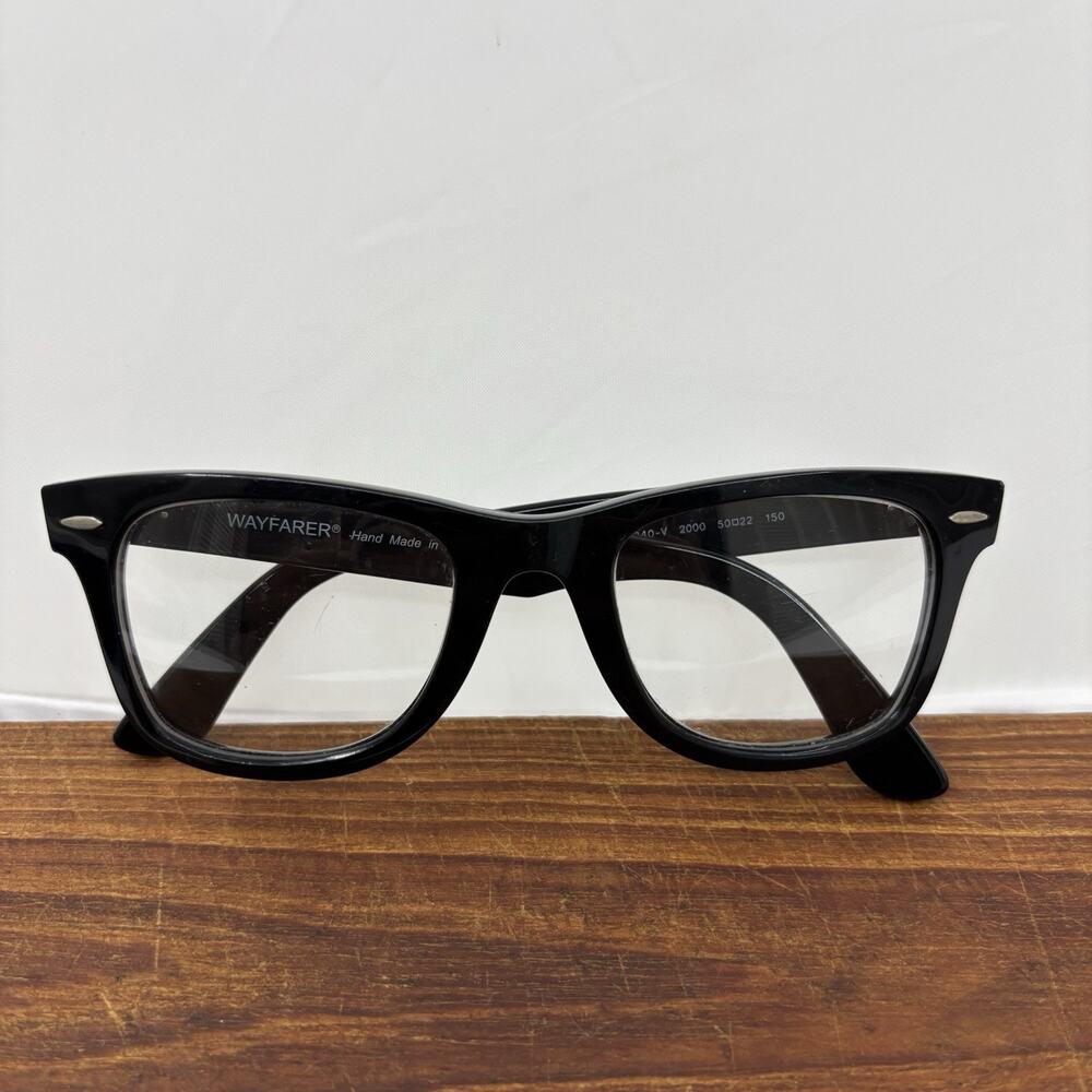 Ray-Ban RB 4340-V 2000 Wayfarer Ease Eyeglasses Frame Only Black 50-22-150